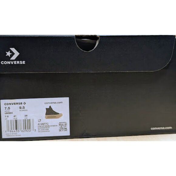 Converse CTAS Lift Double Stack Platform Patent Leather High Top Sneakers NIB - Picture 11 of 14